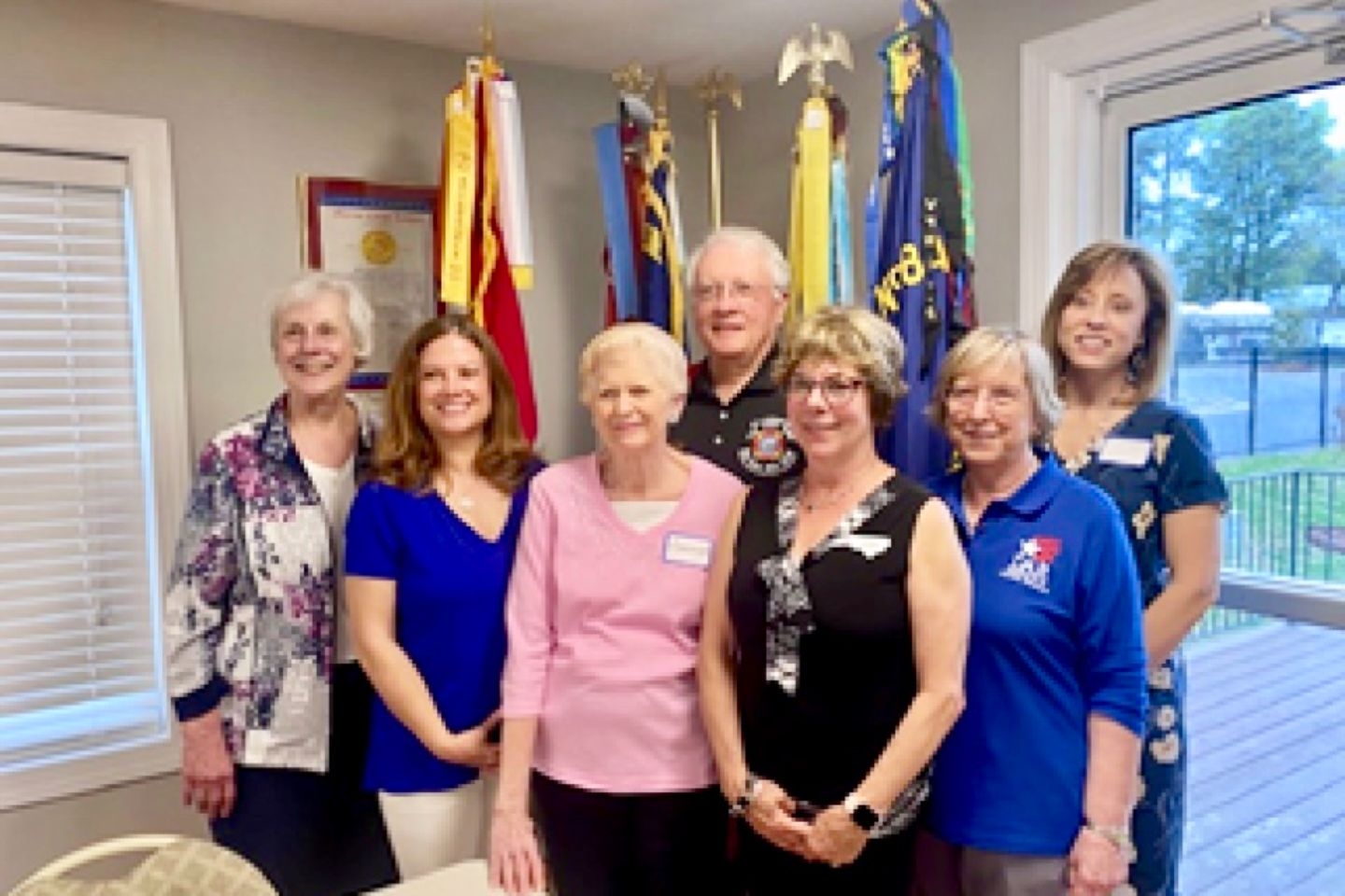 The General James Moore Chapter of the Daughters of the American Revolution of Wake Forest provided dessert for Post 8466's monthly meeting.